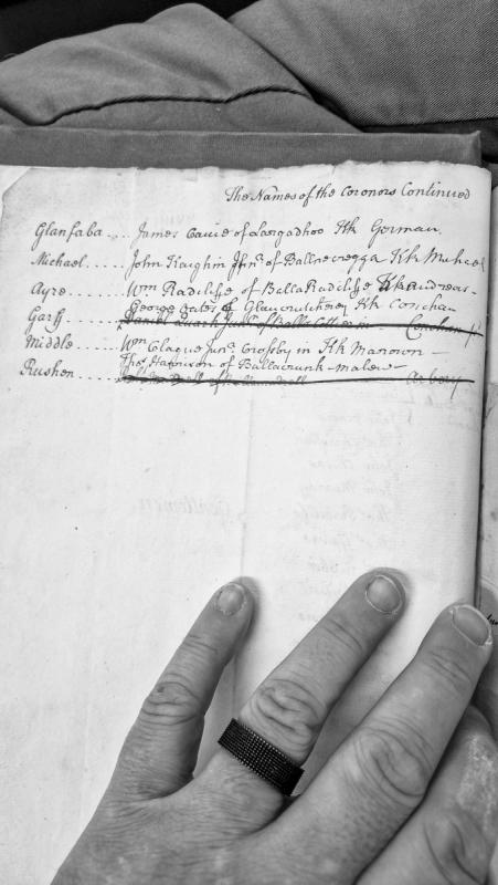 List of Coronors by Manx parishes (continuation)