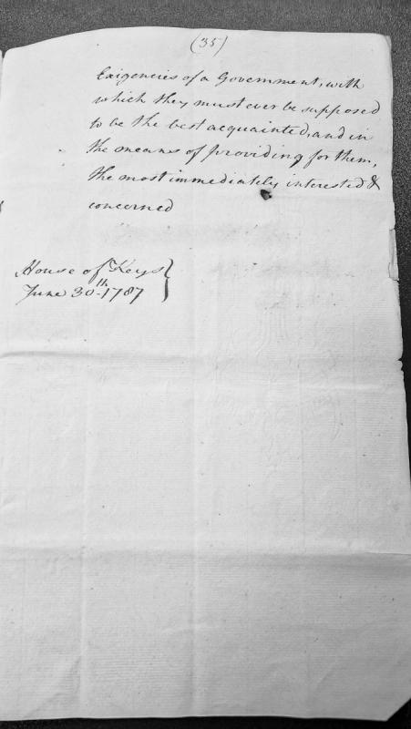 House of Keys proceeding on government exigencies and provision means