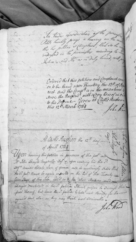 Order to reinstate petitioner to the list of Twenty-four Keys