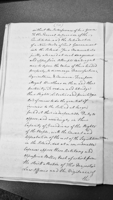 Petition opposing arbitrary bills threatening island constitution and rights