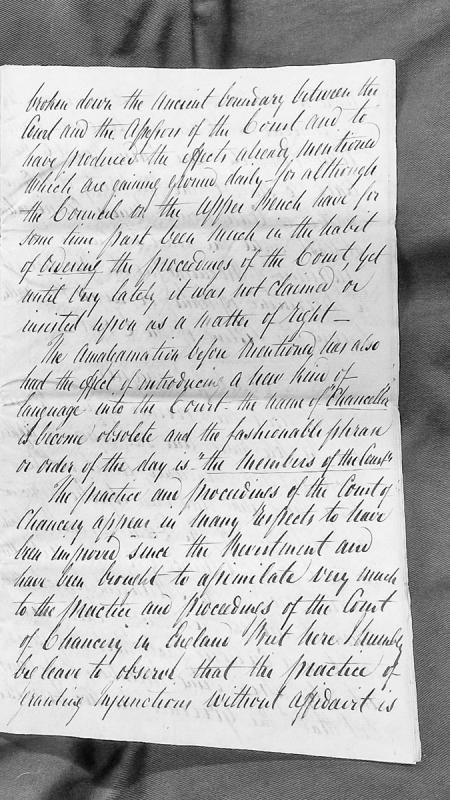 Observations on changes to Isle of Man Court of Chancery practice post-Revestment