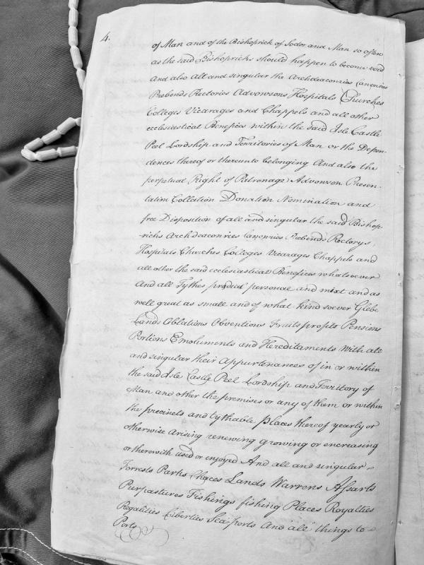 Ecclesiastical benefices and rights within the Isle of Man and Bishoprick of Sodor and Man