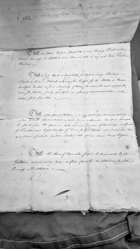 Electoral regulations for Sheading, Parish, and Town representation in House of Keys